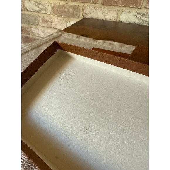 Vintage Cowhide Leather Checkbook Wallet With Coin Pocket & Card Holder Tan - Picture 15 of 16